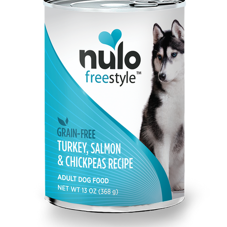 Nulo Dog Can Turkey, Salmon & Chickpeas 13oz