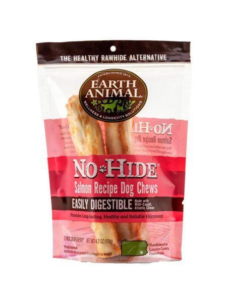 Earth Animal Dog Treat No Hide Salmon Chew