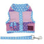Flip Flop Cool Mesh Dog Harness Pink and Blue - Doggie Design