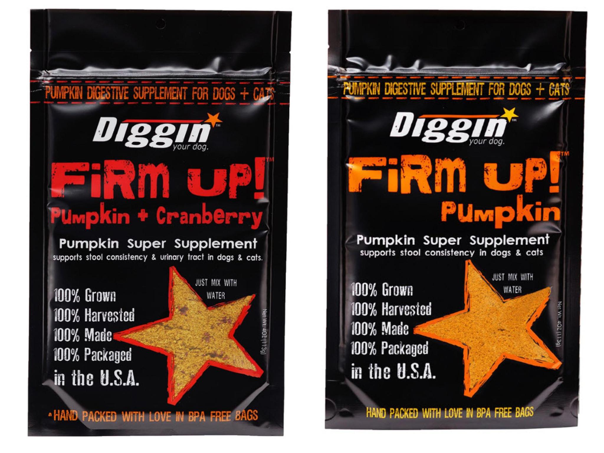 Diggin' Your Dog Pumpkin Flakes Firm Up! Plus