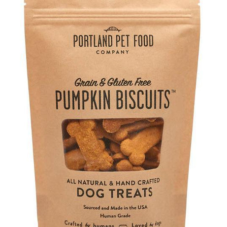 Portland Pet Food Grain & Gluten Free Pumpkin Dog Biscuits