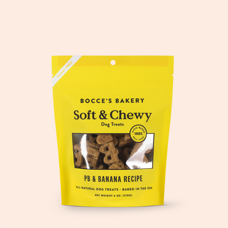 Bocce's Bakery Basics Soft & Chewy Peanut Butter Banana