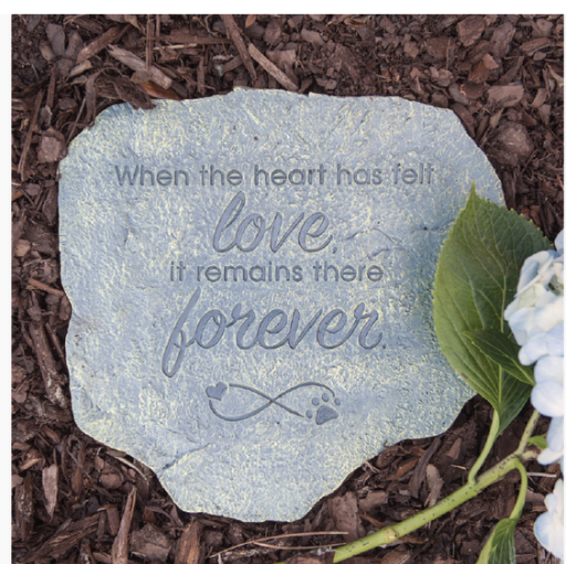 When The Heart Has Felt Love Memorial Stone