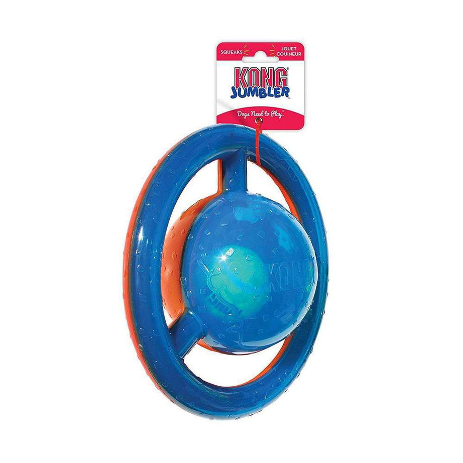Kong Jumbler Disc Medium/Large - Mr Mochas Pet Supplies