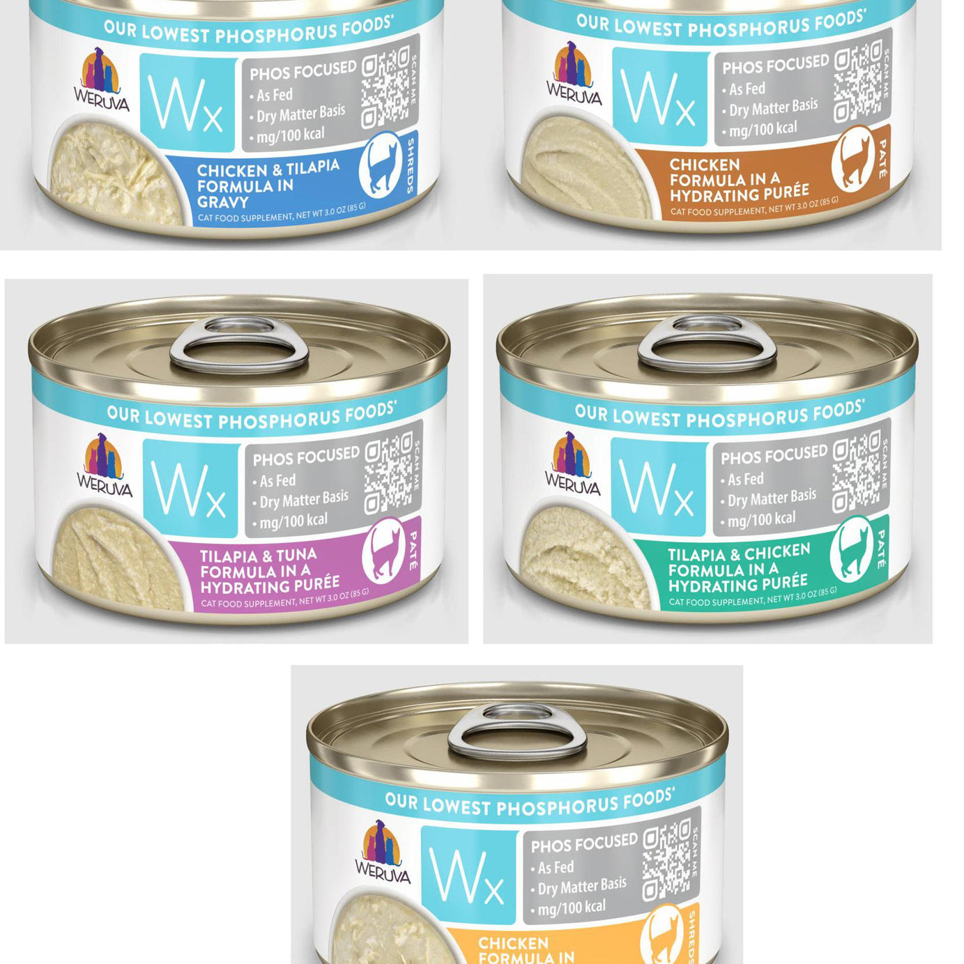 Weruva Wx Phos Focused Canned Cat Food