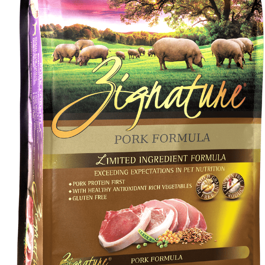 Zignature Dog Pork Formula - Mr Mochas Pet Supplies