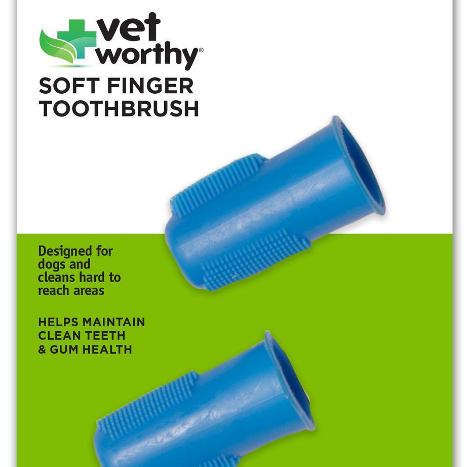 Vet Worthy Pet Fingerbrush (Set of 2)