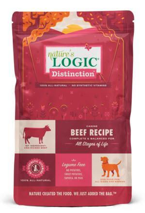 Nature's Logic Dog Distinction Dry Beef