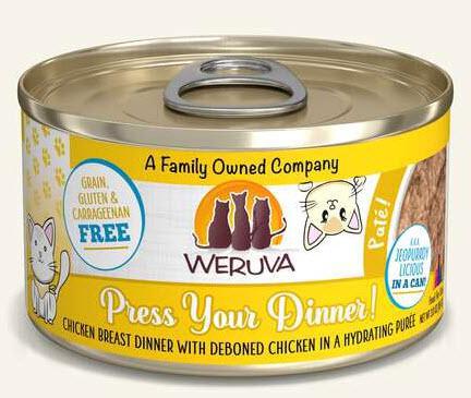Weruva Cat Classic Can Pate Chicken Press Your Dinner