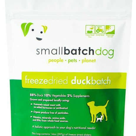 Small Batch Dog FD Sliders Duck 14oz