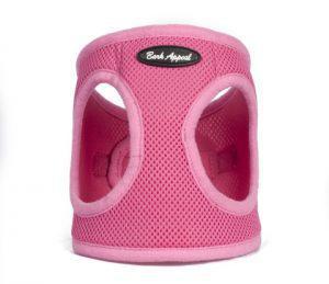 Bark Appeal Step In Harness Mesh Pink - Mr Mochas Pet Supplies