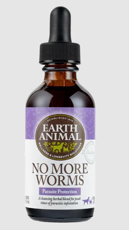 Earth Animal Health No More Worms 2 oz