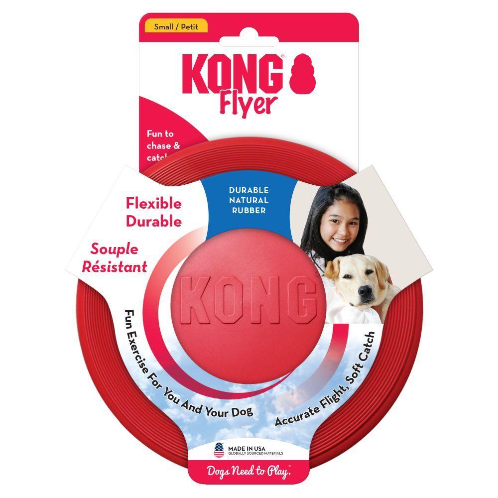 KONG Flyer Dog Toy Red