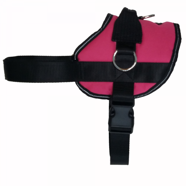 Bark Appeal Reflective No-Pull Harness Pink - Mr Mochas Pet Supplies
