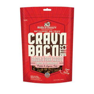 Stella & Chewys Treat Crav'N Bites Bacon Pork 8.25oz