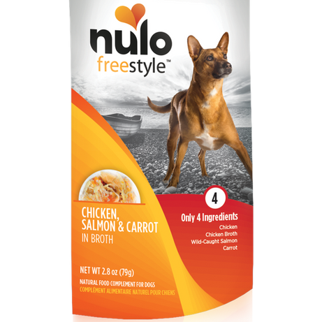 Nulo Pouch Chicken, Salmon & Carrot - Mr Mochas Pet Supplies