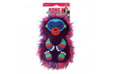 KONG Roughskinz Suedez Monkey Squeaker Dog Toy Medium - Mr Mochas Pet Supplies
