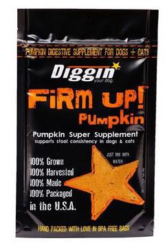 Diggin' Your Dog Pumpkin Flakes Firm Up! Plus