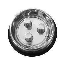 Stainless Steel Slow Feed Bowl - Non Slip