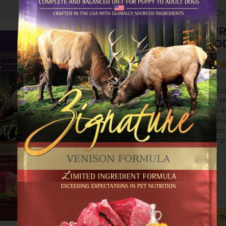 Zignature Dog Venison