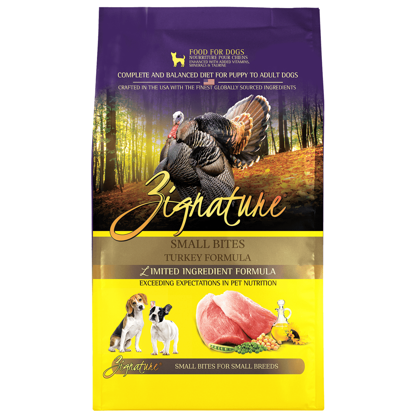 Zignature® Small Bites Limited Ingredient Turkey Formula Dog Food