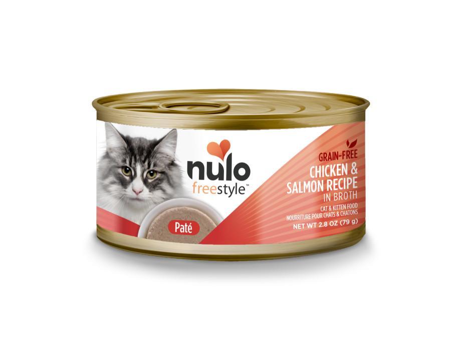 Nulo Freestyle Cat & Kitten Can Pate Chicken & Salmon 2.8oz