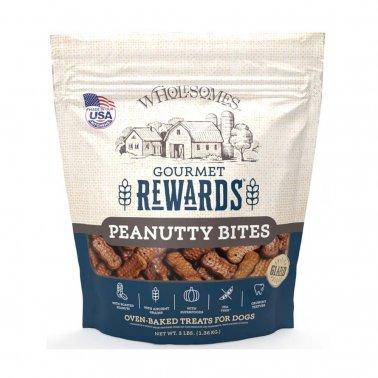 Wholesomes Rewards Peanutty Bites Biscuits - Mr Mochas Pet Supplies