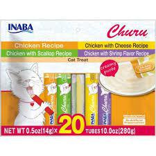 Ciao Churu Purees Chicken Variety 20 Tube Bag - Mr Mochas Pet Supplies