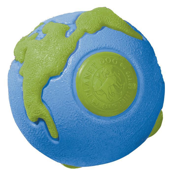 Planet Dog LRG Orbee-tuff Orbee BLU/GRE - Mr Mochas Pet Supplies