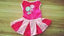 Pink Cotton dress with Lollipops - Mr Mochas Pet Supplies