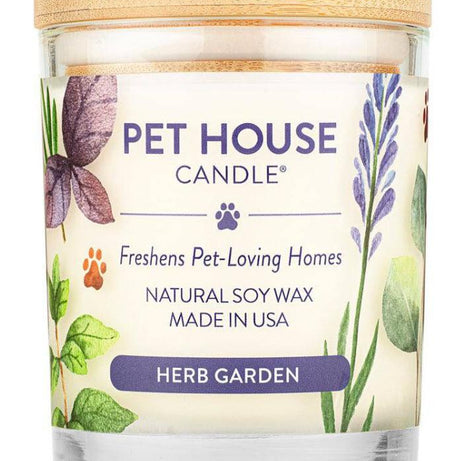 Pet House Candle  Herb Garden