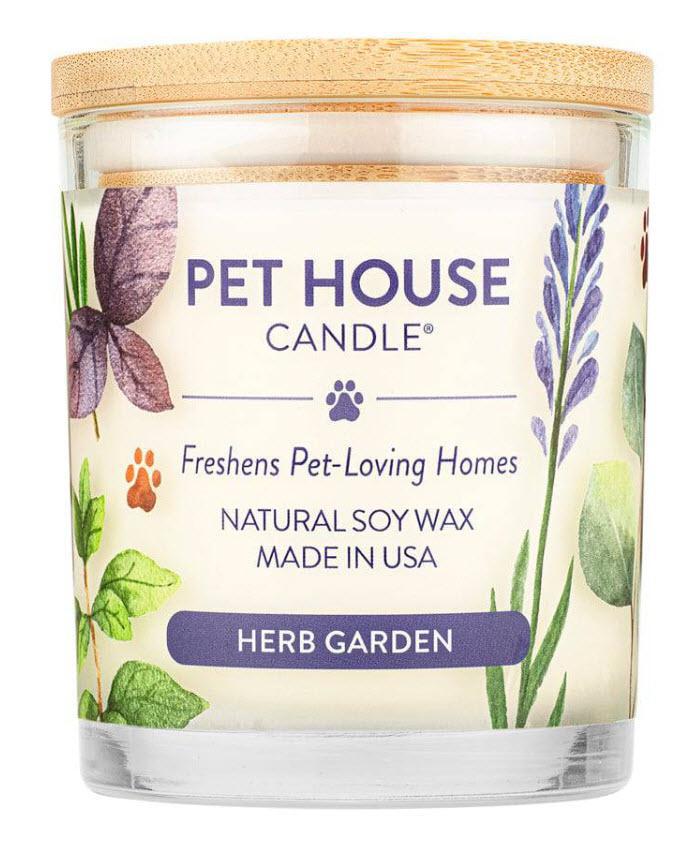 Pet House Candle  Herb Garden