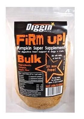 Diggin' Your Dog Pumpkin Flakes Firm Up! Plus