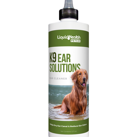 Liquid Health K9 Ear Solutions 12oz - Mr Mochas Pet Supplies