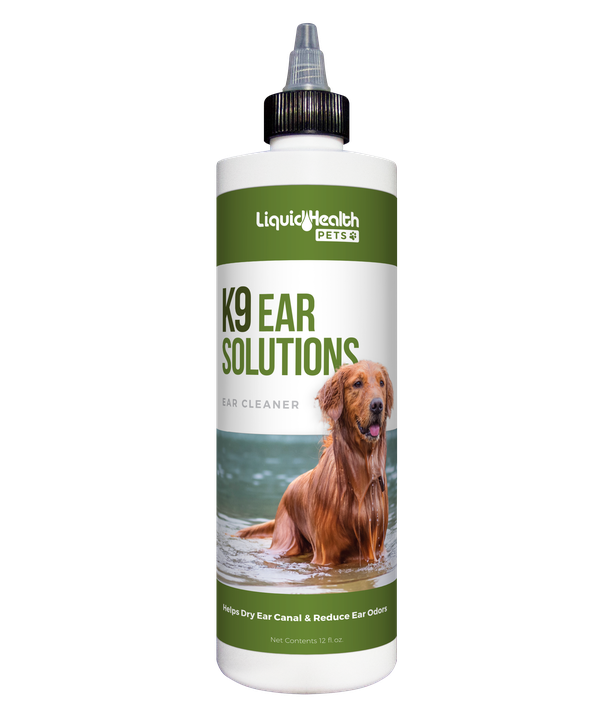 Liquid Health K9 Ear Solutions 12oz - Mr Mochas Pet Supplies