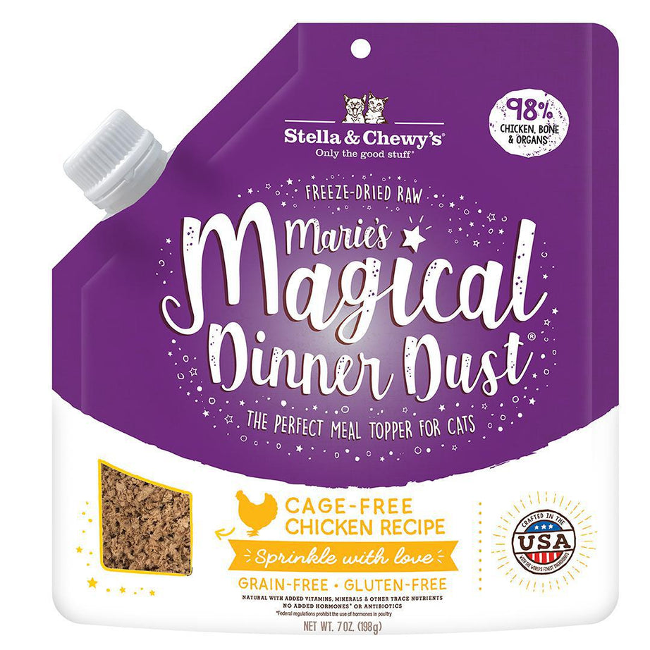 Stella & Chewy's Cat FD Magical Dinner Dust Chicken 7 oz - Mr Mochas Pet Supplies