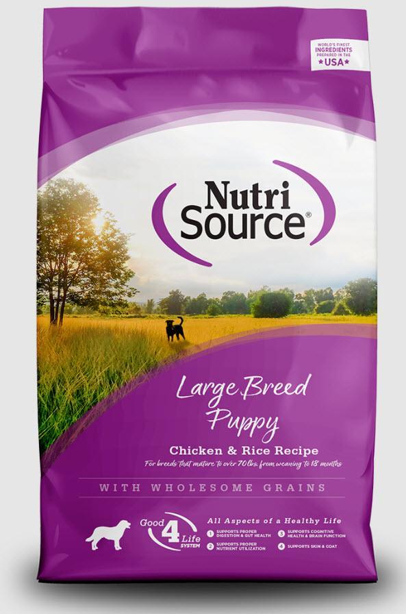 NutriSource Dog Dry Puppy Chicken & Rice Large Breed