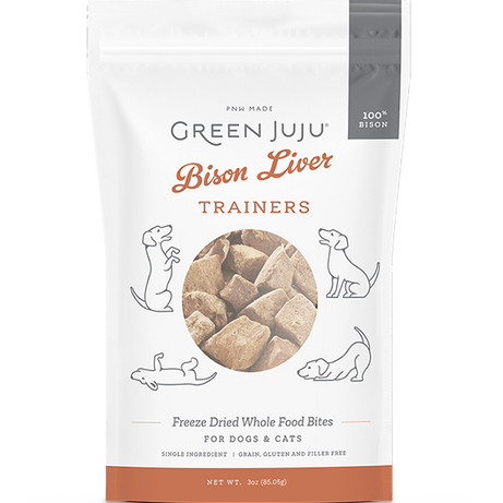 Green Juju FD Training Treat Bison 3 oz