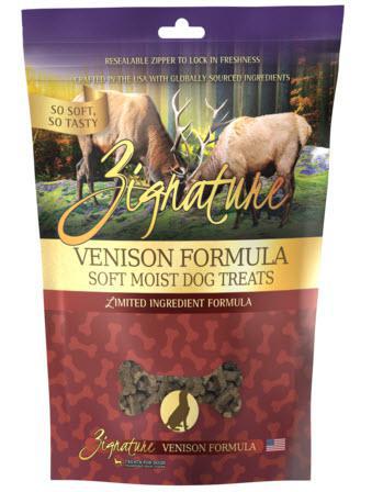 Zignature Dog Soft Moist Treats Hearts