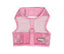 Bark Appeal Wrap N Go Netted Harness Pink - Mr Mochas Pet Supplies