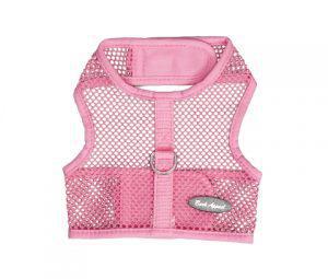 Bark Appeal Wrap N Go Netted Harness Pink - Mr Mochas Pet Supplies