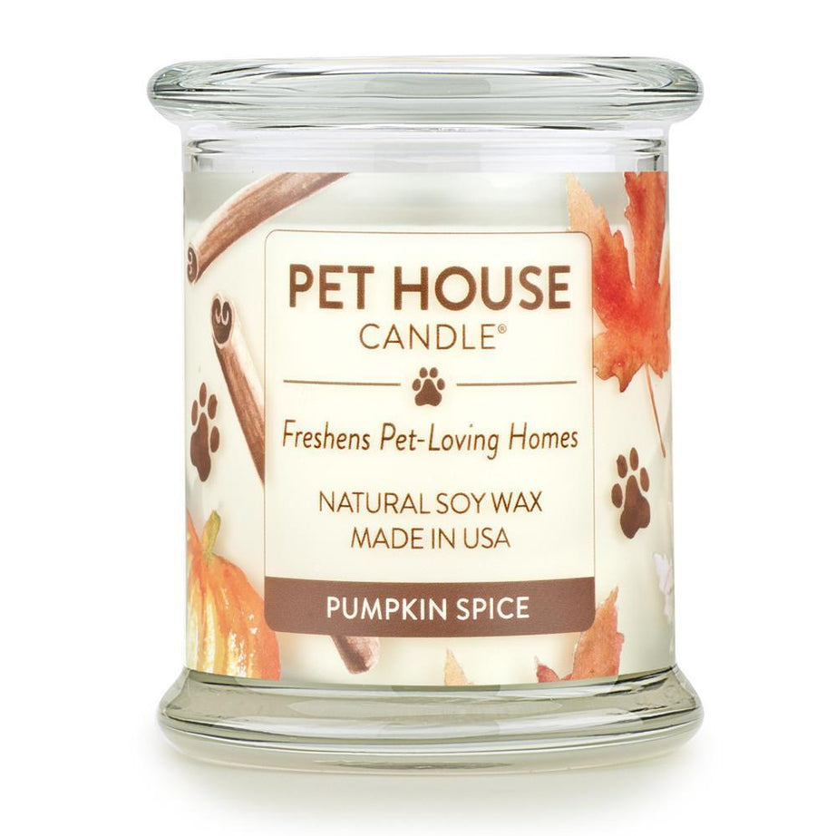 Pet House Candle Pumpkin Spice - Mr Mochas Pet Supplies