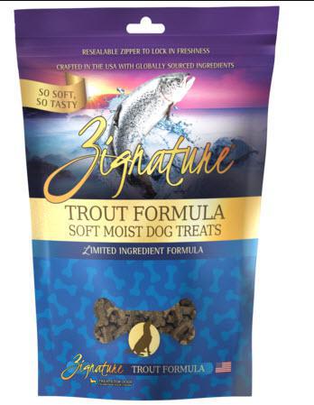 Zignature Dog Soft Moist Treats Hearts