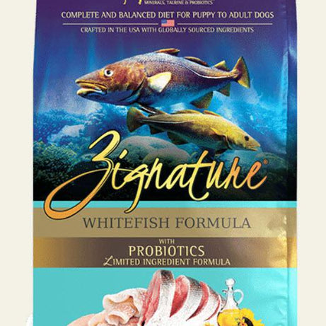 Zignature® Limited Ingredient Whitefish Formula Dog Food
