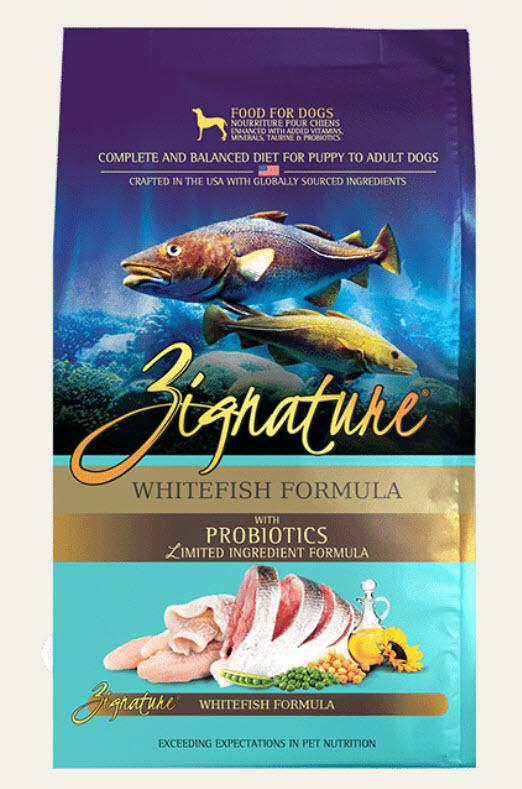 Zignature® Limited Ingredient Whitefish Formula Dog Food