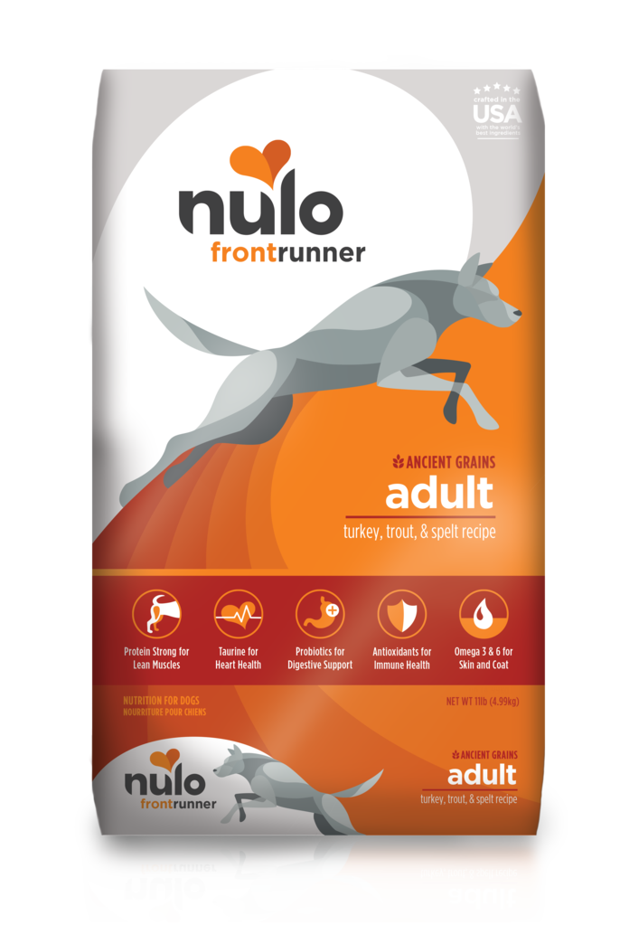 Nulo Frontrunner High-Meat kibble Turkey, Trout & Spelt Recipe