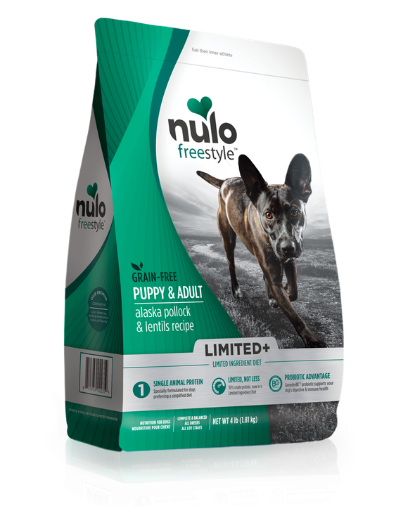 Nulo Limited+ Pollock & Lentils  4#